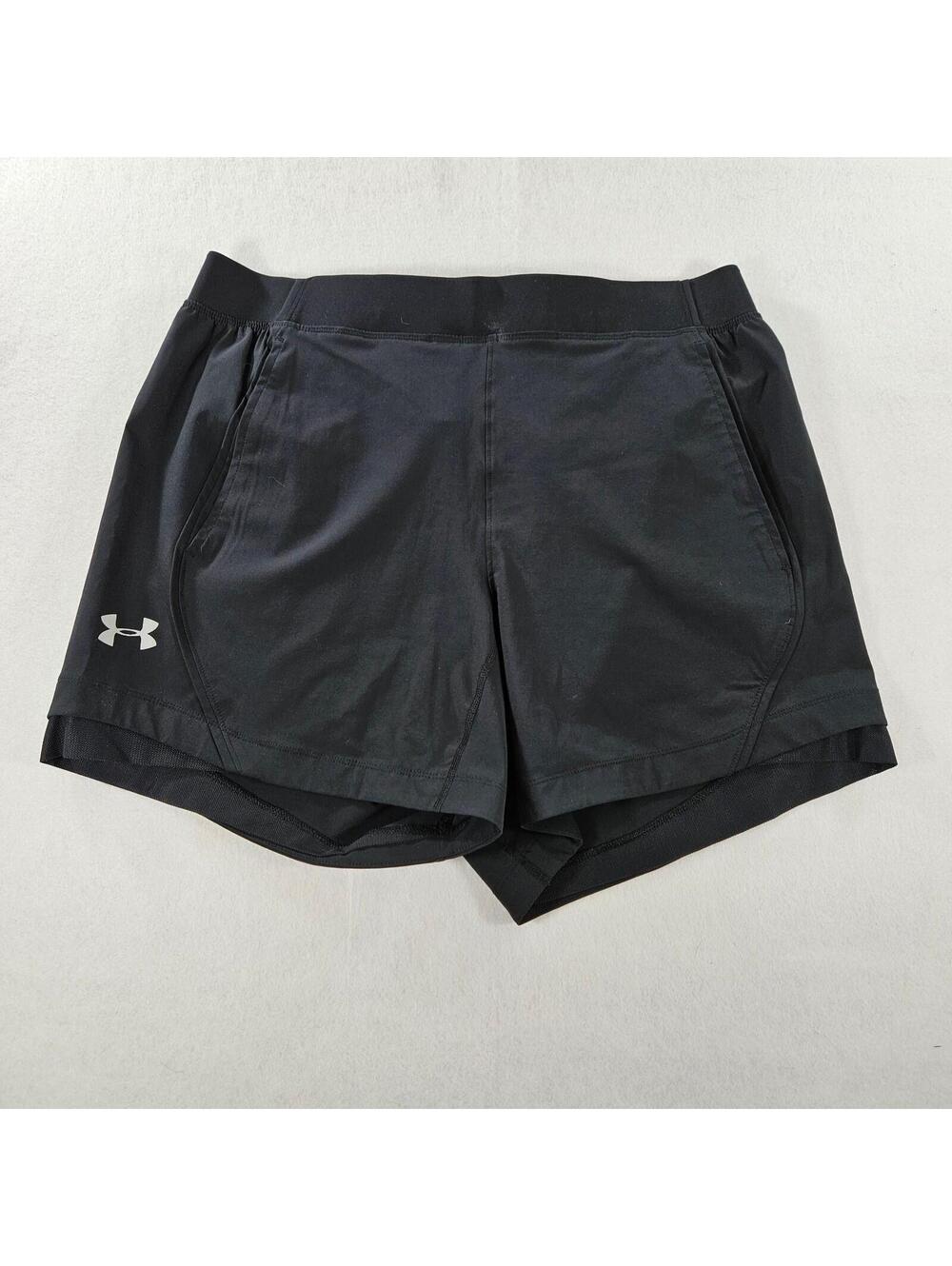Under Armour Black Vanish Woven 2-in-1 Women's Shorts